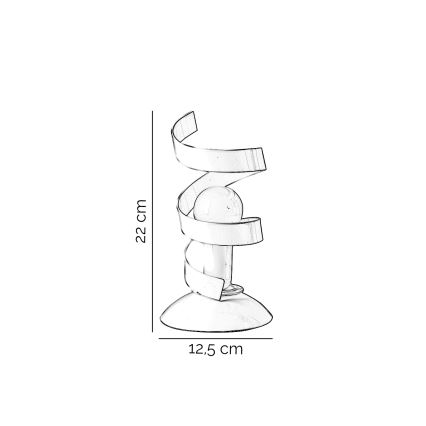 ONLI - Candeeiro de mesa ZOE 1xE14/6W/230V 22 cm branco
