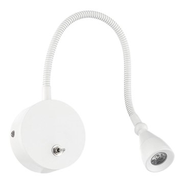 ONLI - Candeeiro pequeno LED flexível LEXI LED/1W/230V 4000K branco