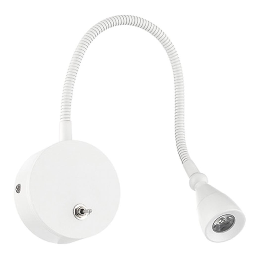 ONLI - Candeeiro pequeno LED flexível LEXI LED/1W/230V 4000K branco