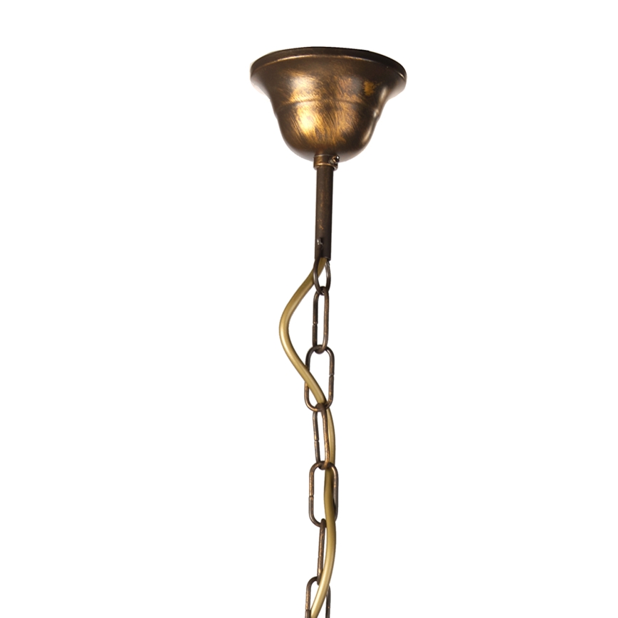 ONLI - Candeeiro suspenso ALGA 3xE14/6W/230V bronze