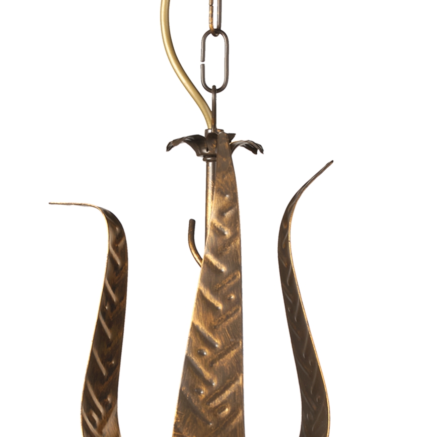 ONLI - Candeeiro suspenso ALGA 3xE14/6W/230V bronze