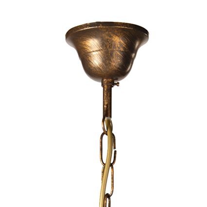 ONLI - Candeeiro suspenso ALGA 5xE14/6W/230V bronze