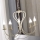 ONLI - Candeeiro suspenso CANDELA 5xE14/6W/230V branco