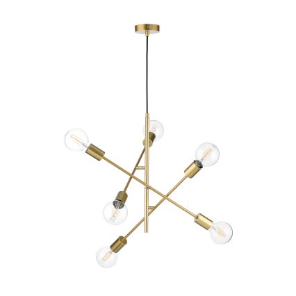 ONLI - Candeeiro suspenso CROSS 6xE27/22W/230V