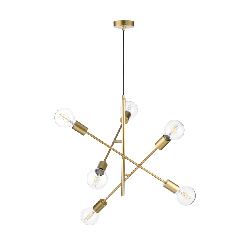 ONLI - Candeeiro suspenso CROSS 6xE27/22W/230V