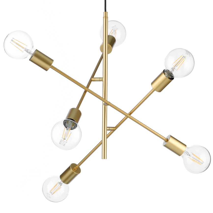 ONLI - Candeeiro suspenso CROSS 6xE27/22W/230V
