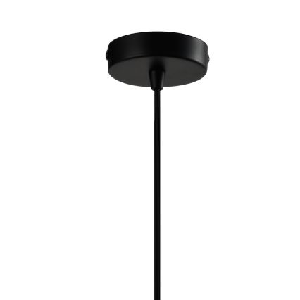 ONLI - Candeeiro suspenso CROSS 6xE27/22W/230V preto/latão