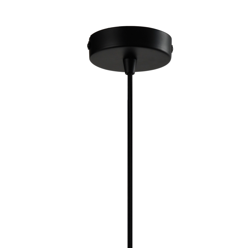 ONLI - Candeeiro suspenso CROSS 6xE27/22W/230V preto/latão