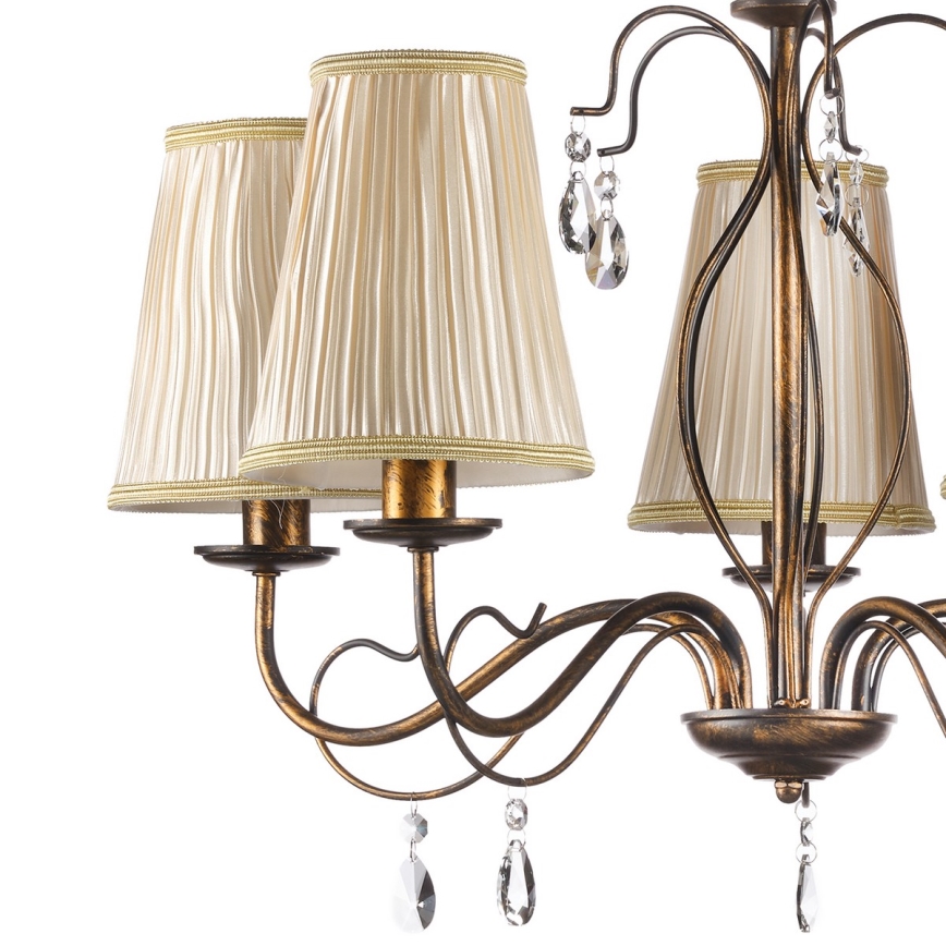 ONLI - Candeeiro suspenso DELIA 5xE14/6W/230V