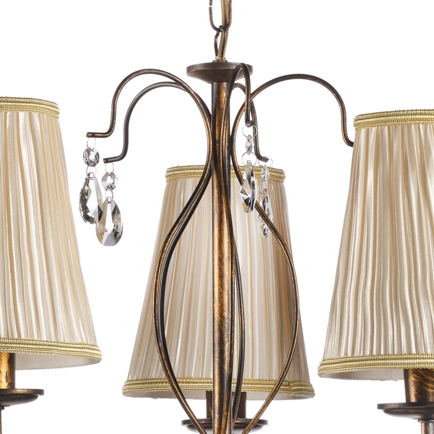 ONLI - Candeeiro suspenso DELIA 5xE14/6W/230V