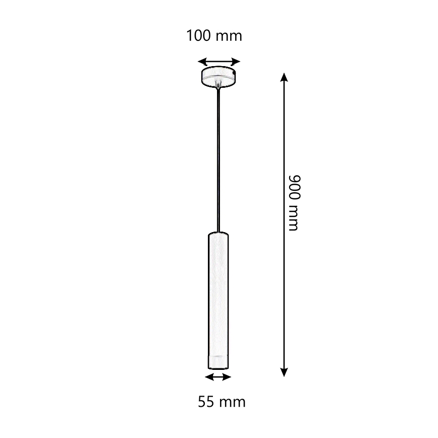 ONLI - Candeeiro suspenso DORA 1xE27/15W/230V preto