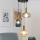 ONLI - Candeeiro suspenso DOROTY 1xE27/22W/230V azul/dourado