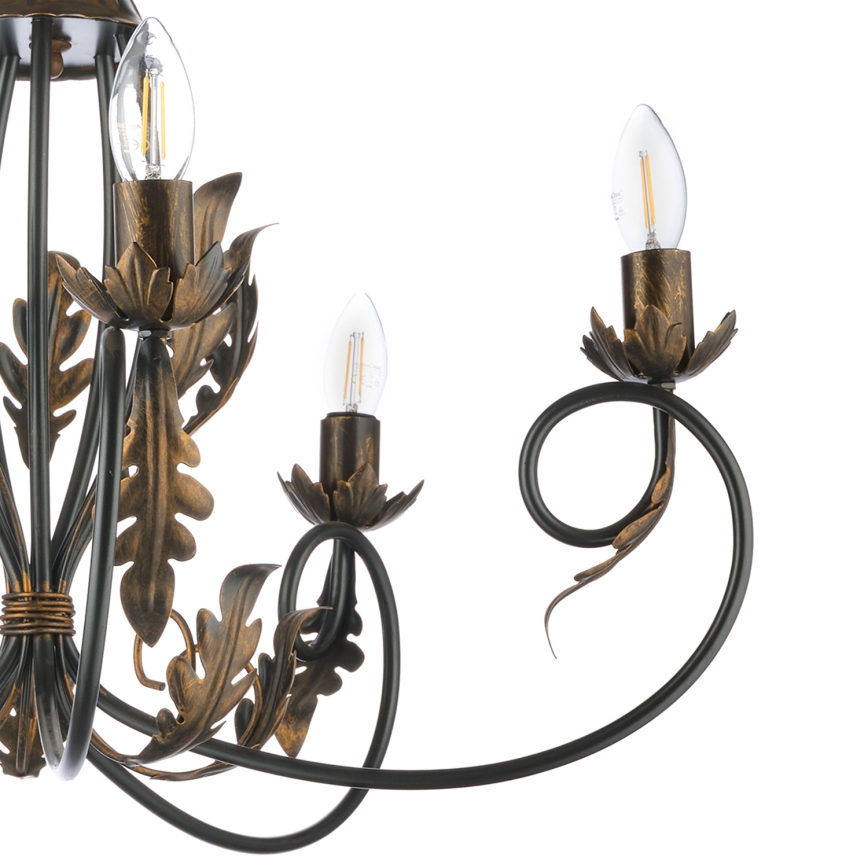 ONLI - Candeeiro suspenso GRETEL 5xE14/6W/230V