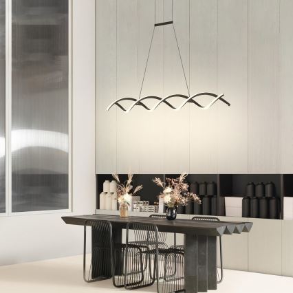ONLI - Candeeiro suspenso LED DNA LED/24W/230V 4000K prateado