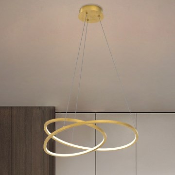 ONLI - Candeeiro suspenso LED LIBERTY LED/30W/230V 4000K dourado