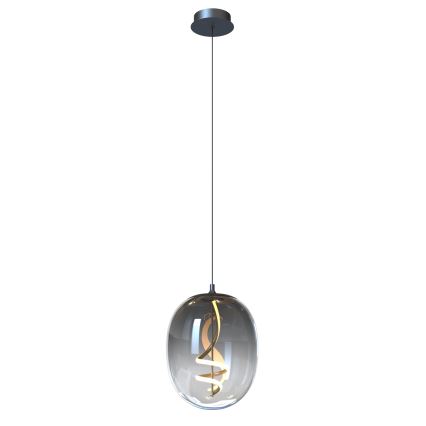 ONLI - Candeeiro suspenso LED LILLY LED/12W/230V 4000K preto