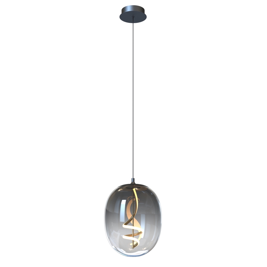 ONLI - Candeeiro suspenso LED LILLY LED/12W/230V 4000K preto
