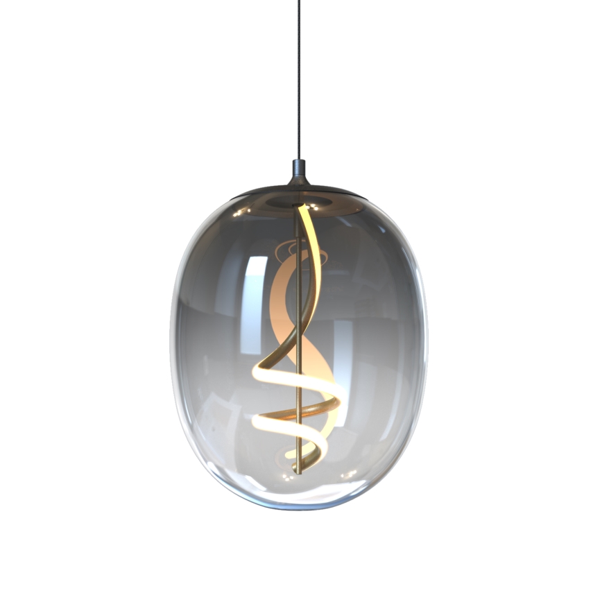 ONLI - Candeeiro suspenso LED LILLY LED/12W/230V 4000K preto