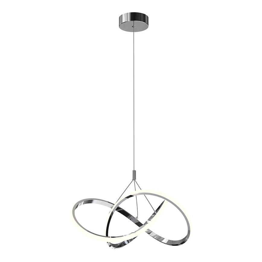 ONLI - Candeeiro suspenso LED LOOP LED/40W/230V 4000K cromado brilhante