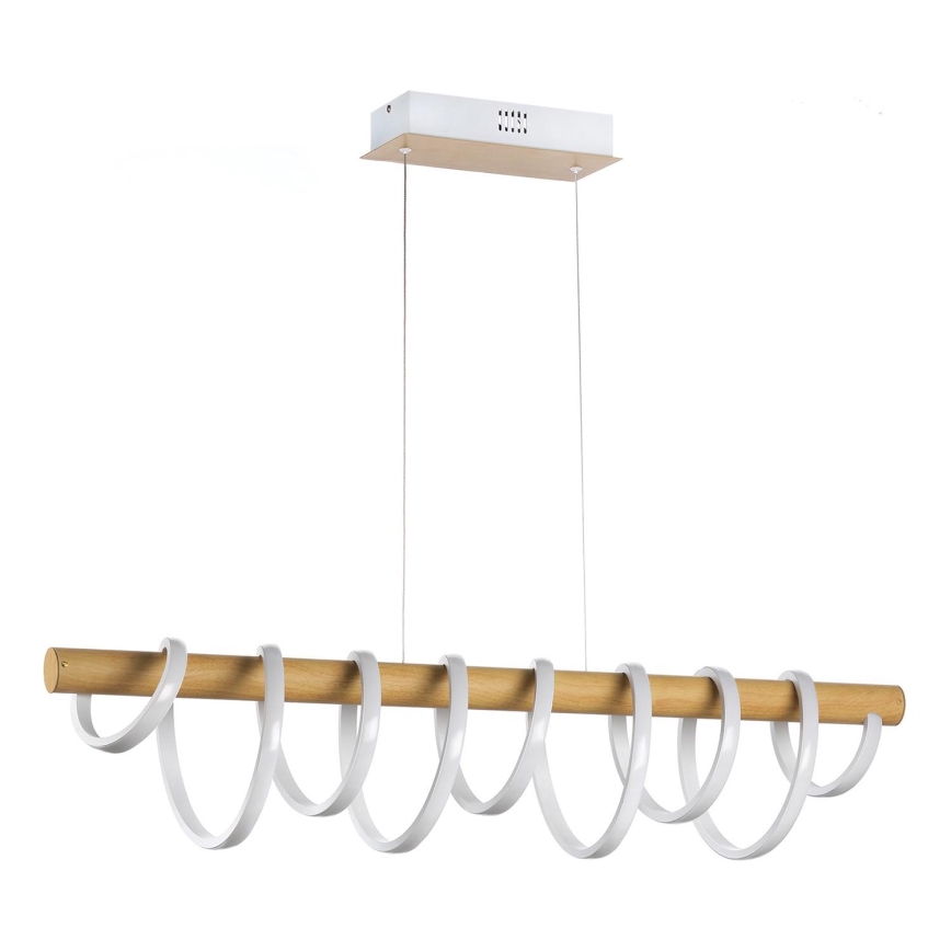 ONLI - Candeeiro suspenso LED NILO LED/70W/230V 4000K castanho/branco