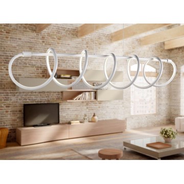 ONLI - Candeeiro suspenso LED SPIRALE LED/72W/230V 3000K branco