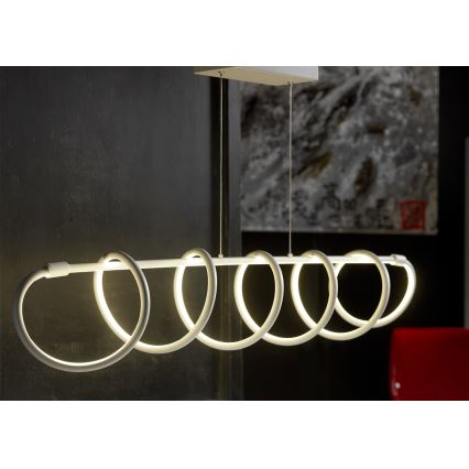 ONLI - Candeeiro suspenso LED SPIRALE LED/72W/230V 3000K branco