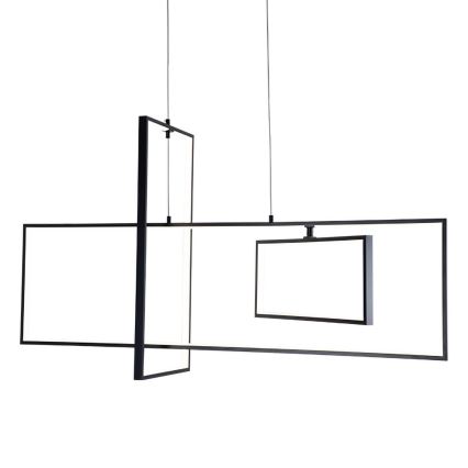 ONLI - Candeeiro suspenso LED SQUID LED/60W/230V 4000K preto