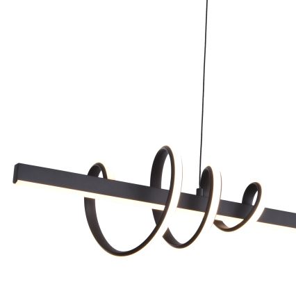 ONLI - Candeeiro suspenso LED SWING LED/30W/230V 4000K preto