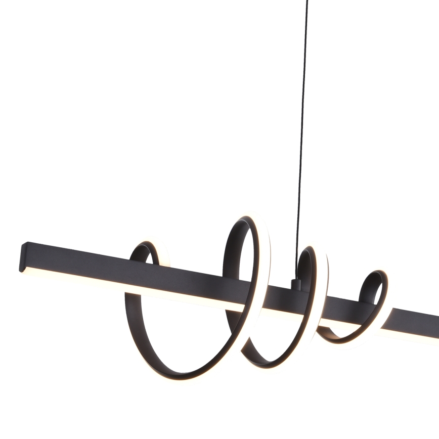 ONLI - Candeeiro suspenso LED SWING LED/30W/230V 4000K preto
