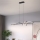 ONLI - Candeeiro suspenso LED TWIST LED/30W/230V 4000K preto