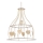 ONLI - Candeeiro suspenso LEONILDE 1xE27/15W/230V bege