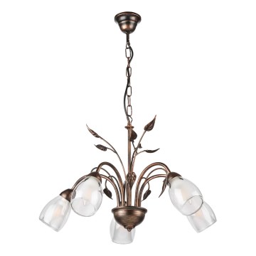 ONLI - Candeeiro suspenso LILIANA 5xE14/6W/230V
