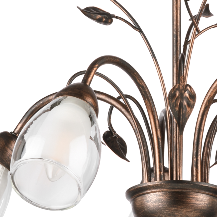 ONLI - Candeeiro suspenso LILIANA 5xE14/6W/230V