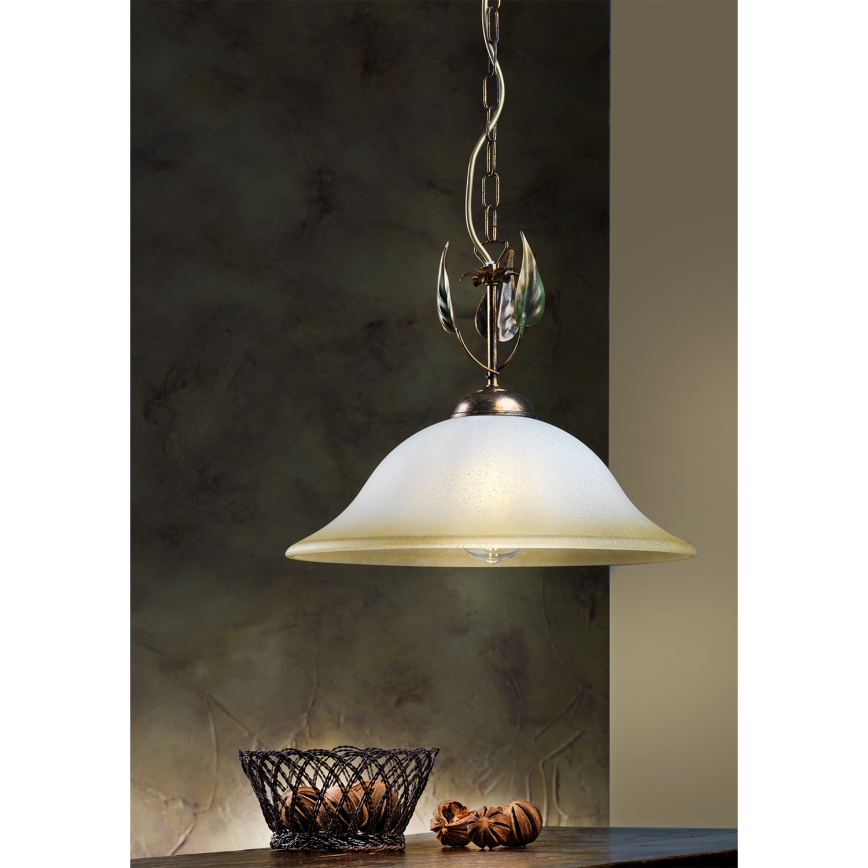 ONLI - Candeeiro suspenso MIRA 1xE27/22W/230V diâmetro 40 cm