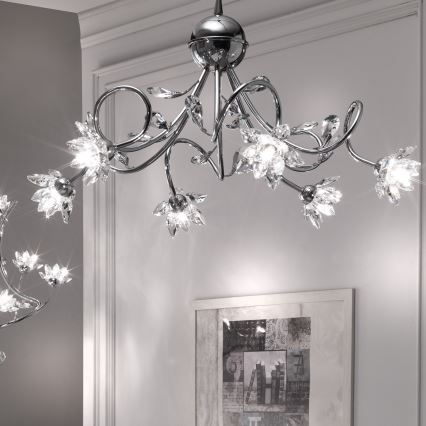ONLI - Candeeiro suspenso NINFEA 6xG9/6W/230V