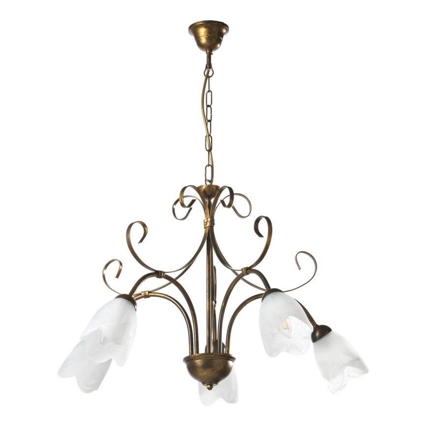ONLI - Candeeiro suspenso ODINO 5xE14/6W/230V