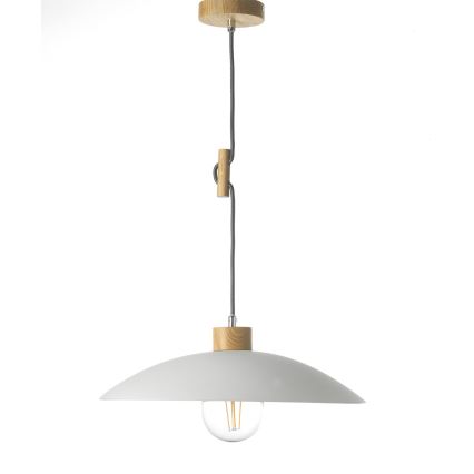 ONLI - Candeeiro suspenso OHANA 1xE27/22W/230V carvalho