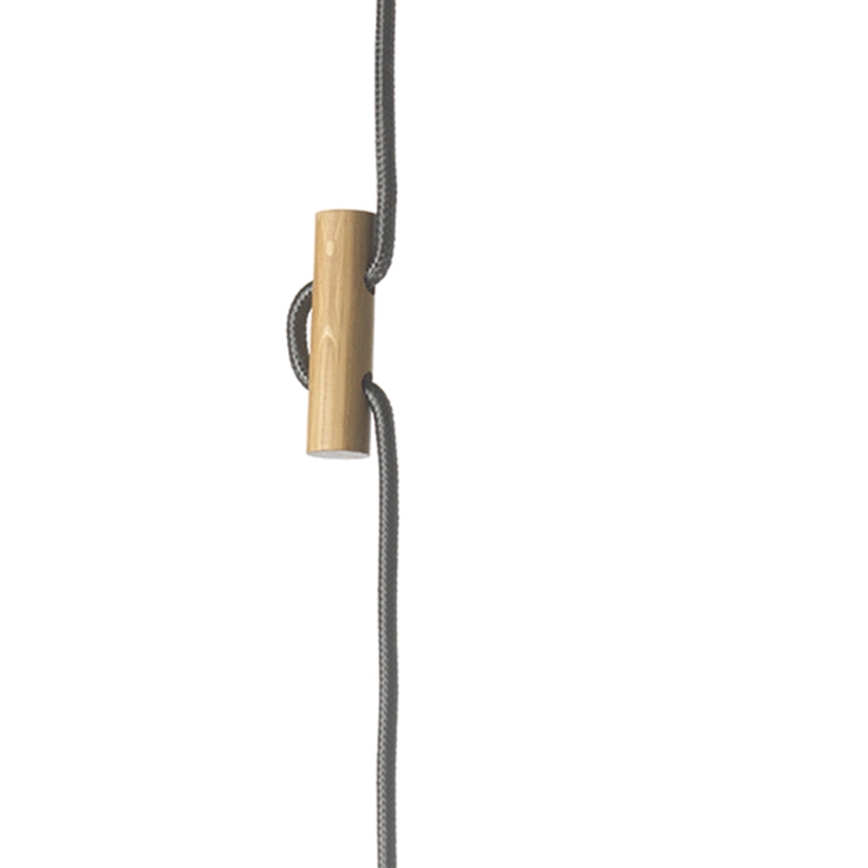 ONLI - Candeeiro suspenso OHANA 1xE27/22W/230V carvalho