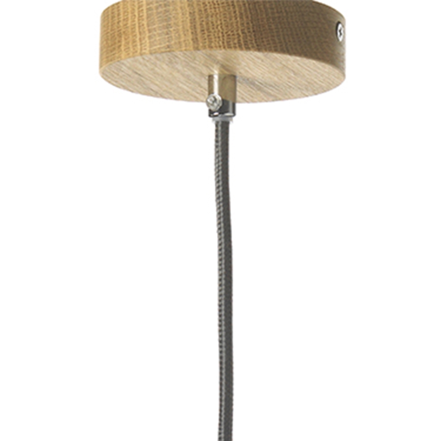 ONLI - Candeeiro suspenso OHANA 1xE27/22W/230V carvalho