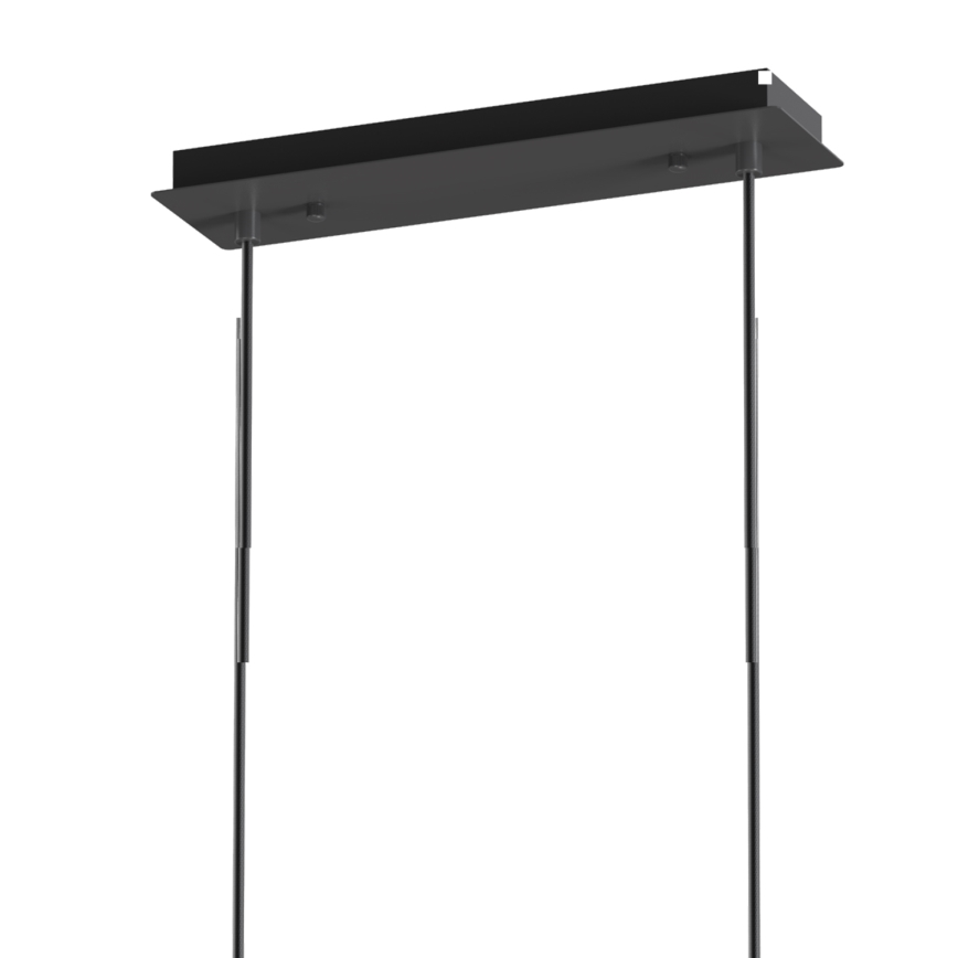 ONLI - Candeeiro suspenso PALOMA 10xG9/10W/230V preto/fumado