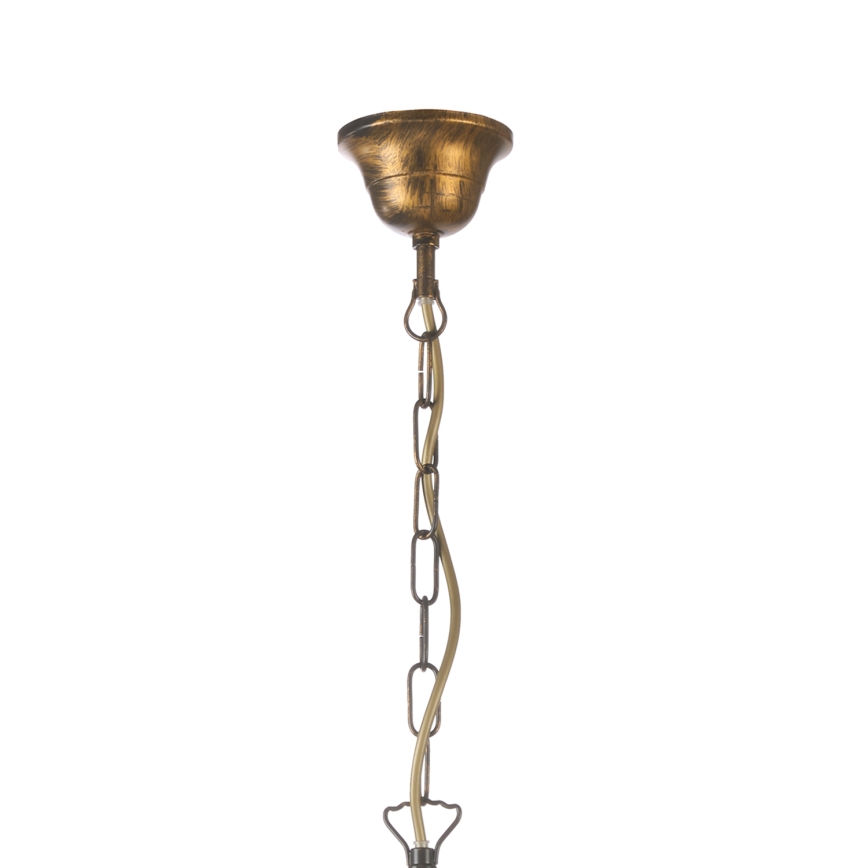ONLI - Candeeiro suspenso POMPEI 5xE14/6W/230V bronze