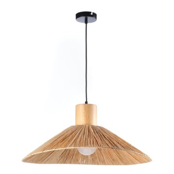 ONLI - Candeeiro suspenso RAFIA 1xE27/22W/230V