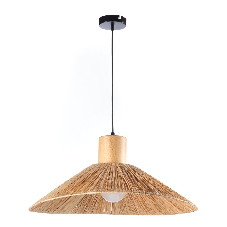 ONLI - Candeeiro suspenso RAFIA 1xE27/22W/230V