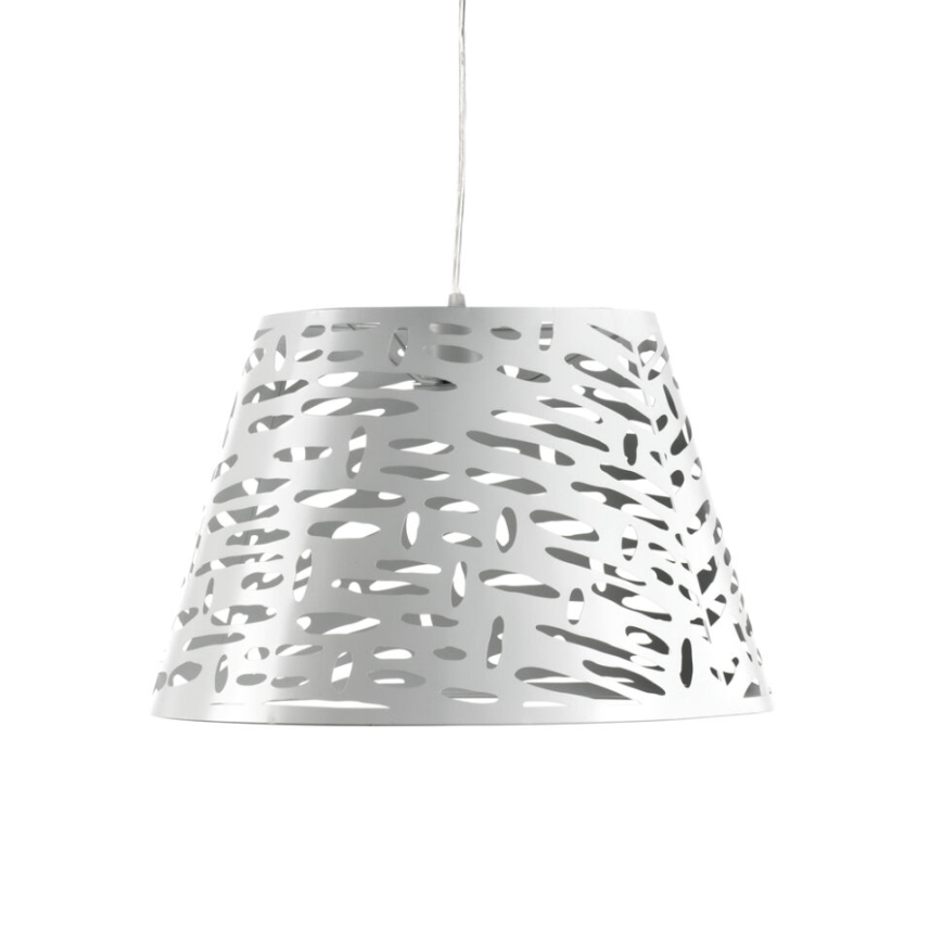ONLI - Candeeiro suspenso RICKY 1xE27/15W/230V diâmetro 40 cm branco