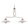 ONLI - Candeeiro suspenso ROSINA 2xE27/22W/230V bronze