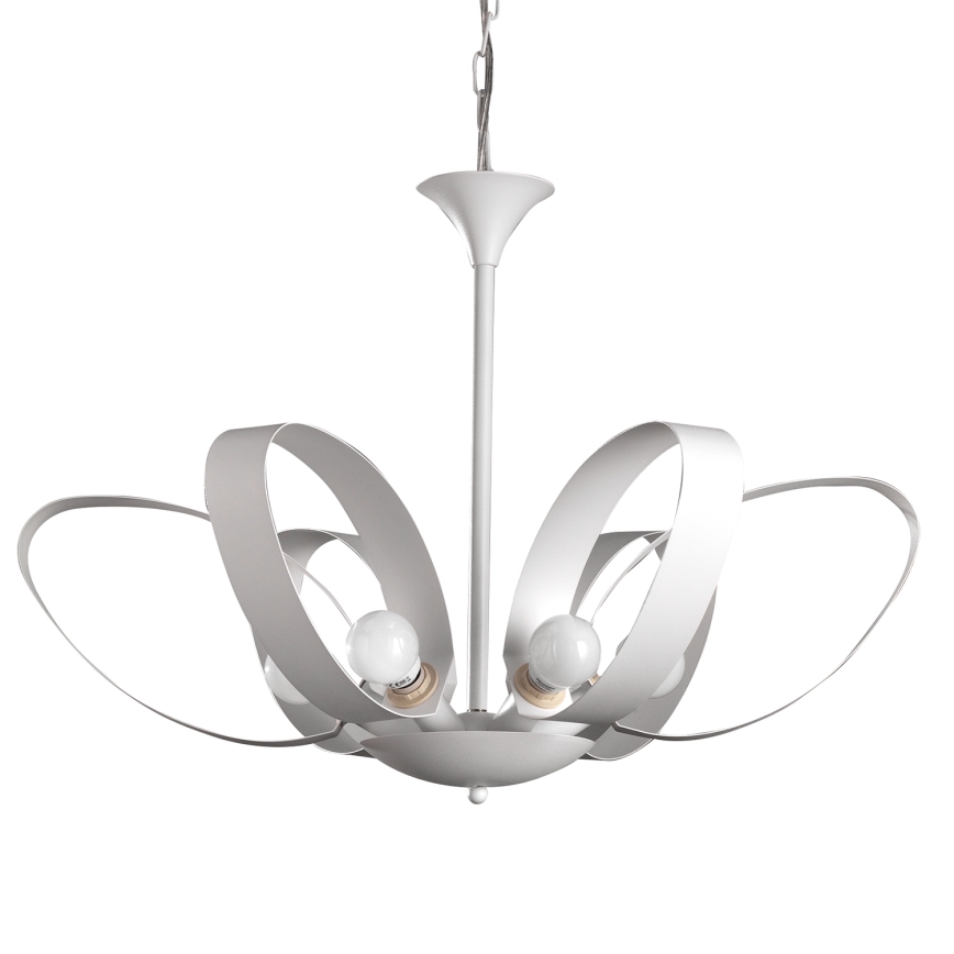 ONLI - Candeeiro suspenso SERENA 6xE14/6W/230V branco