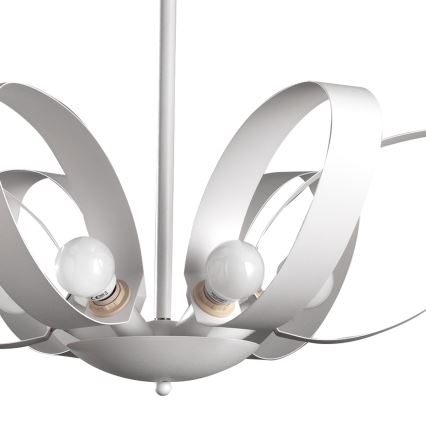 ONLI - Candeeiro suspenso SERENA 6xE14/6W/230V branco