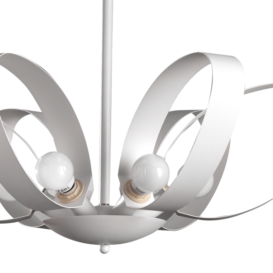 ONLI - Candeeiro suspenso SERENA 6xE14/6W/230V branco