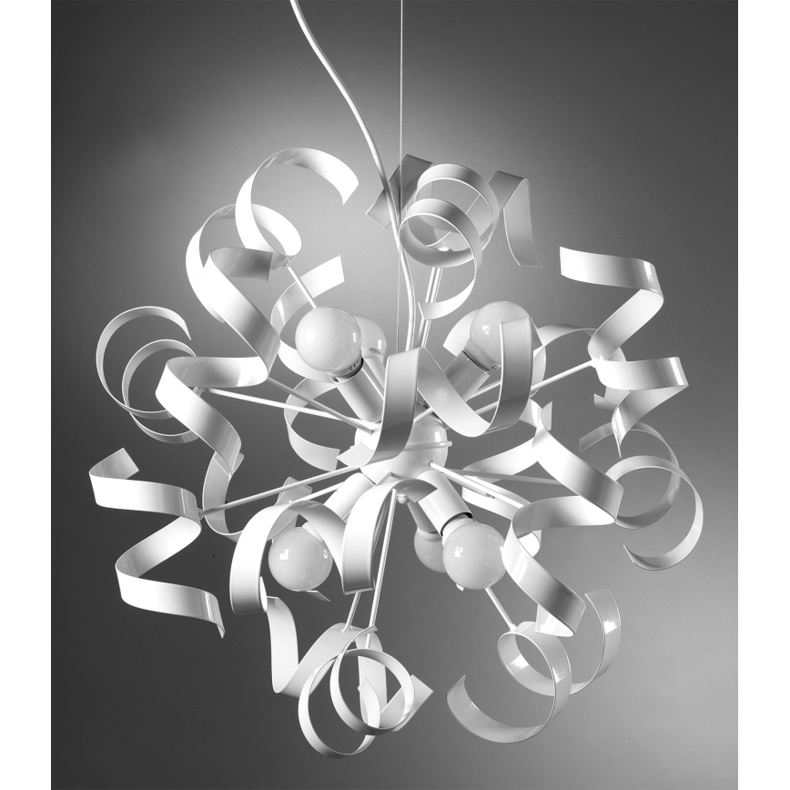 ONLI -  Candeeiro suspenso ZOE 6xE14/6W/230V branco
