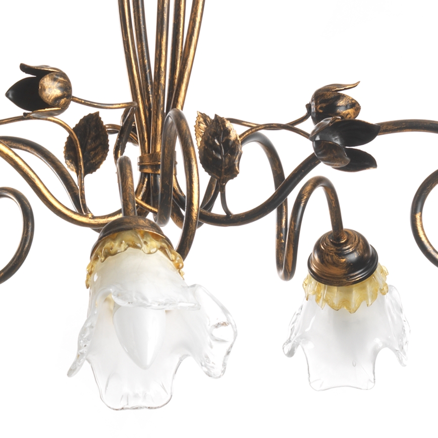 ONLI - Candelabro suspenso ARIANNA 5xE14/6W/230V
